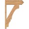 Ekena Millwork Balboa Smooth Arts and Crafts Outlooker, Western Red Cedar, 7 1/2"W x 24"D x 36"H OUT08X24X36BOA03SWR - alternate 2